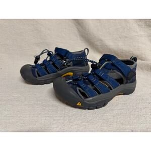 KEEN Kids Newport H2 Blue Sport Sandals Closed Toe Water Shoes Size 11 US
